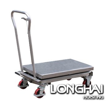 不銹鋼升降平臺(tái)車